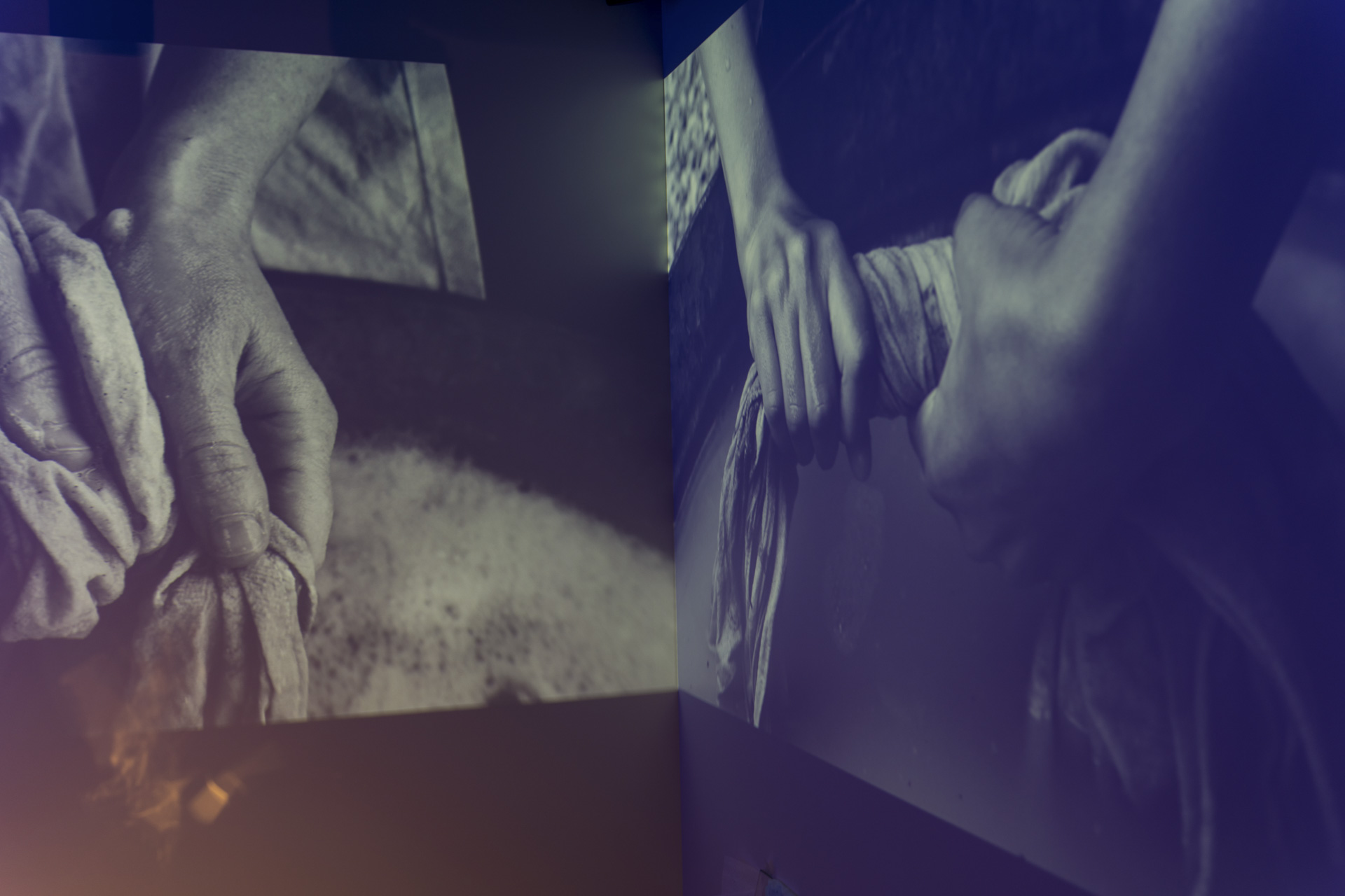 woman cleaning cloth | Cascades Female Factory | Historic Site Australia